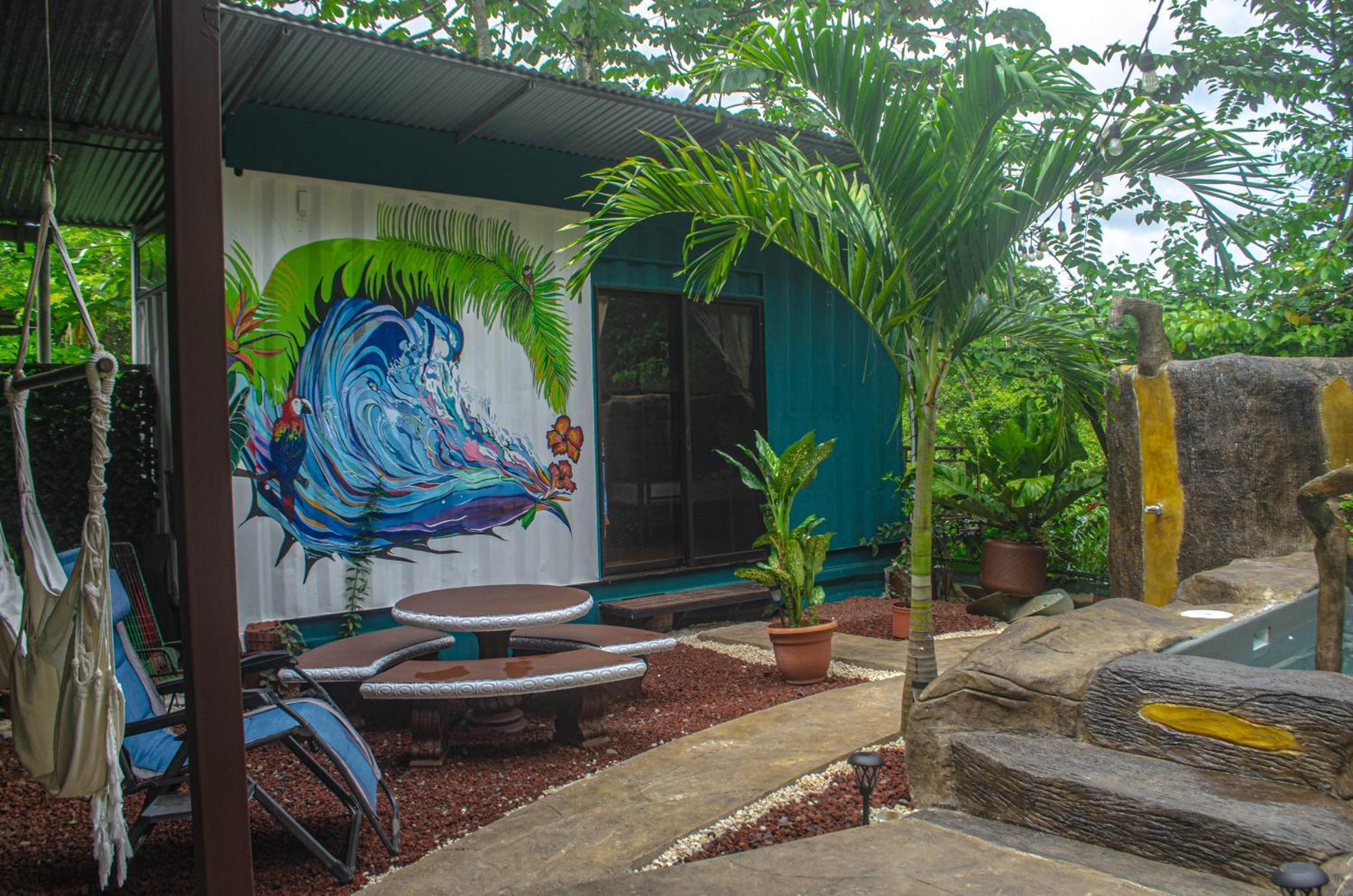 The Jungle Container Bed & Breakfast เกโปส ภายนอก รูปภาพ